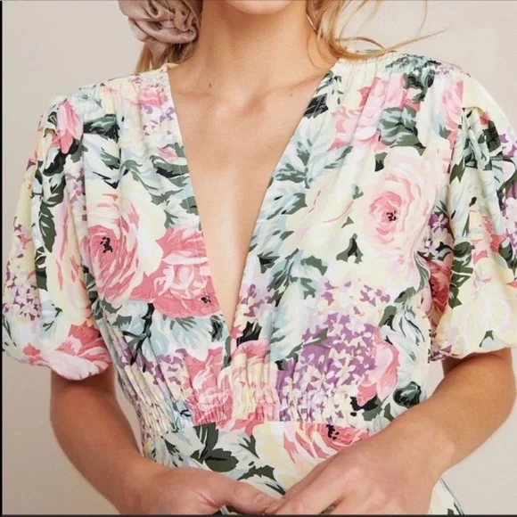 NWOT Faithfull The Brand | Marie Louise Midi Dress size M - Picture 10 of 15